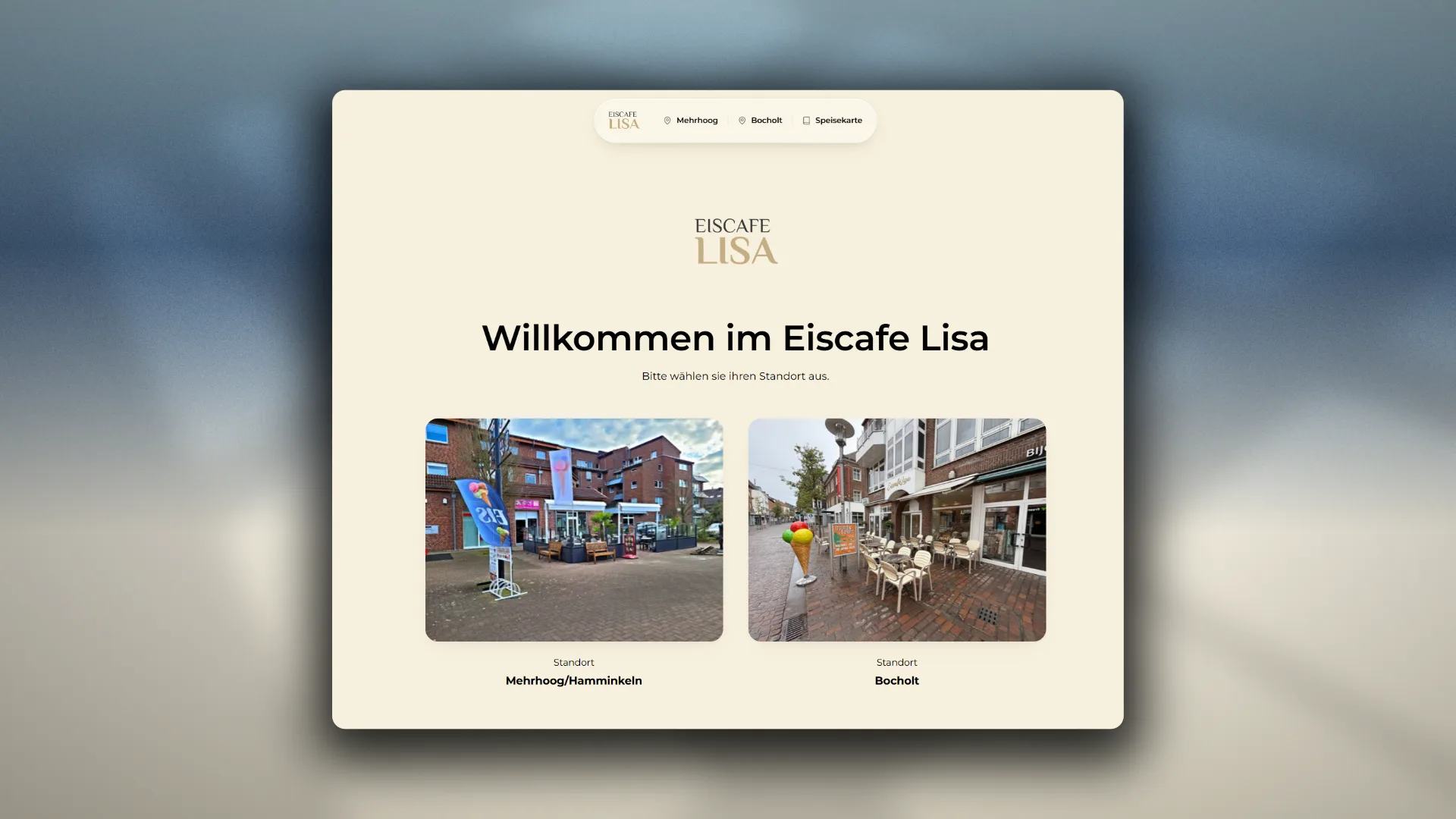 Referenz Eiscafé Lisa