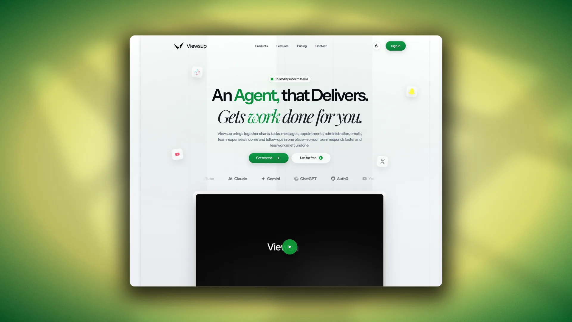 Referenz Viewsup